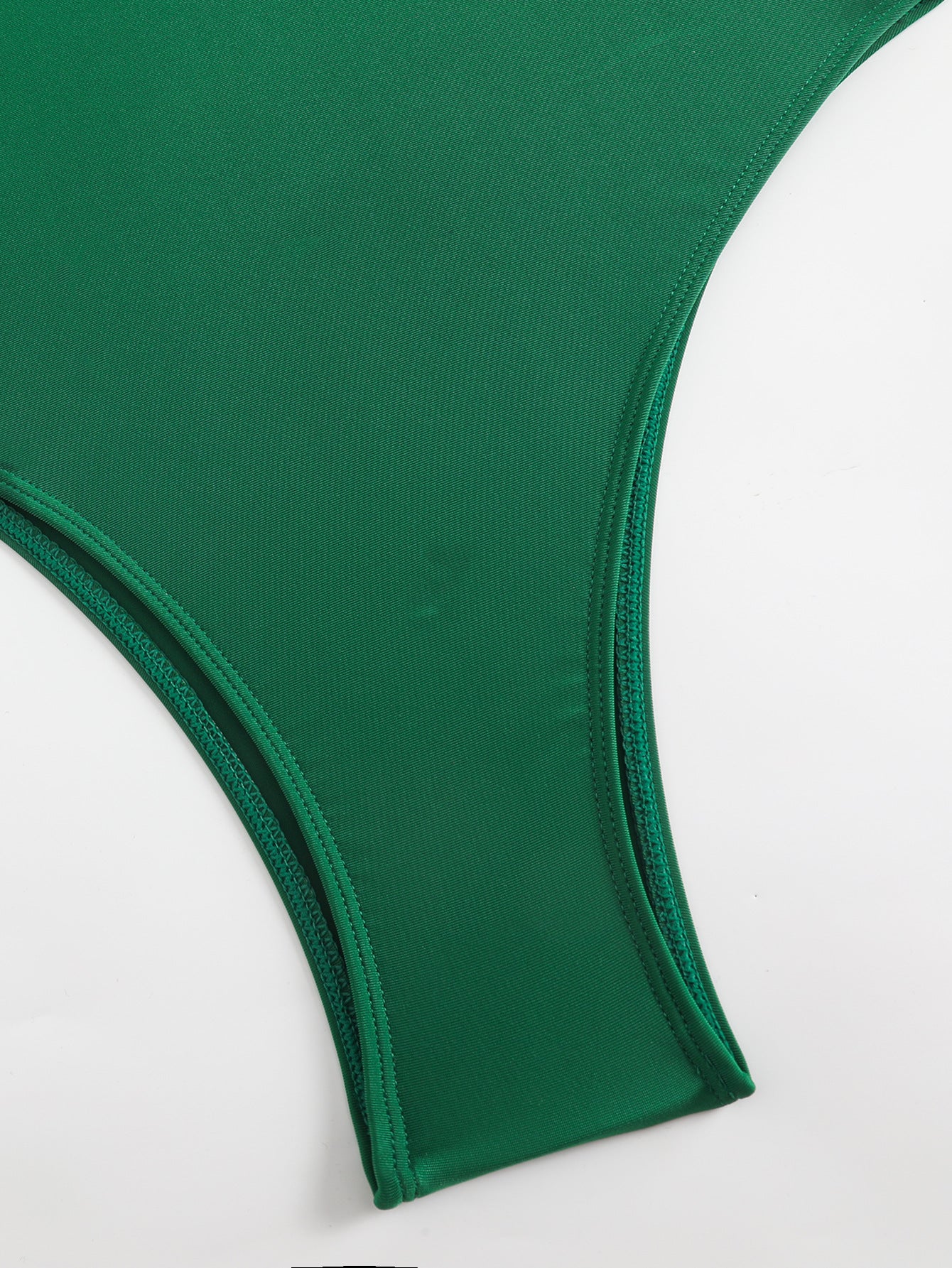 Emerald Green One-Shoulder Monokini