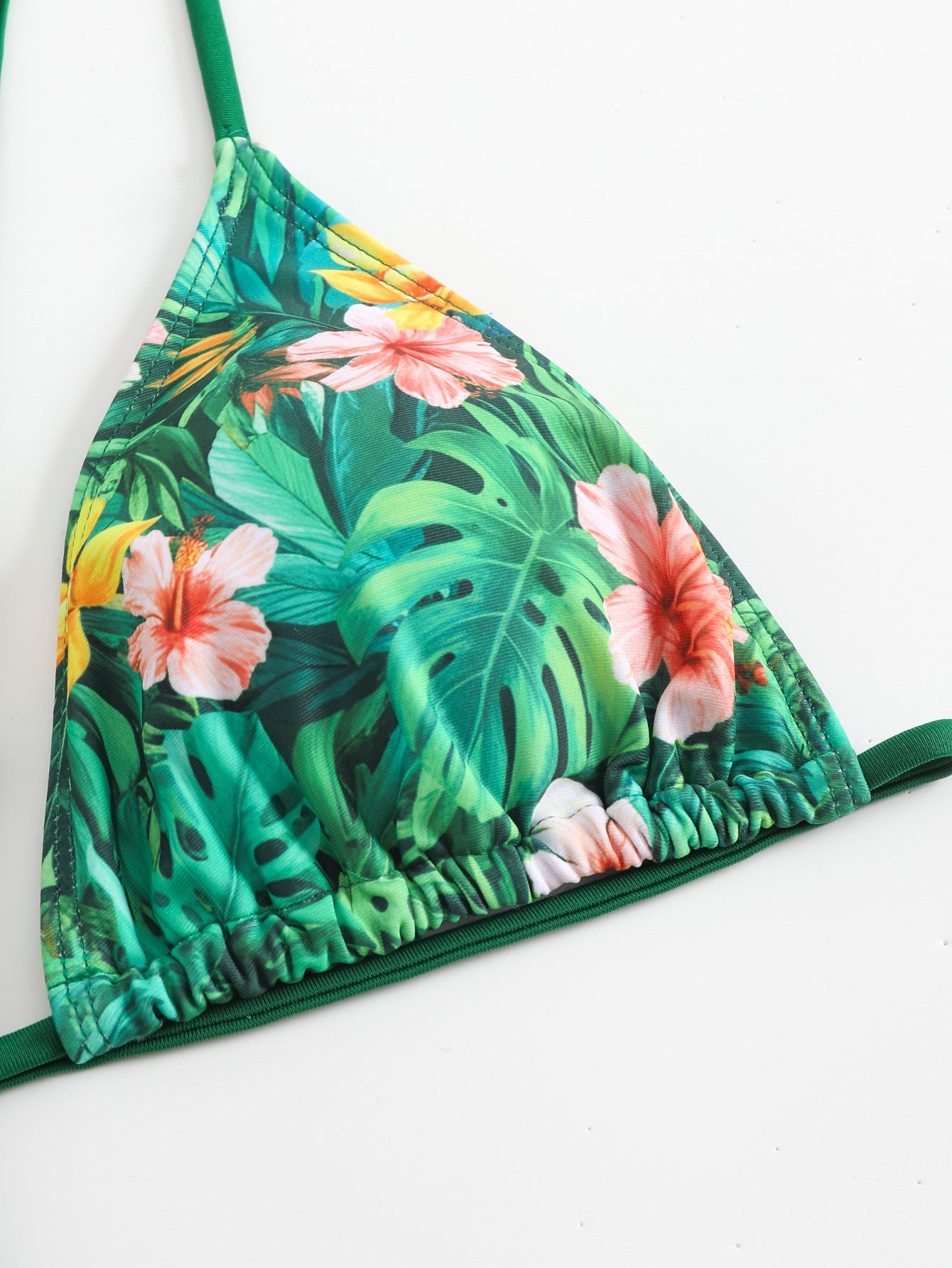 Emerald Green One-Shoulder Monokini