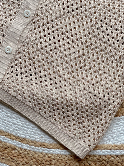 Ivory Open Knit Co-Ord Set