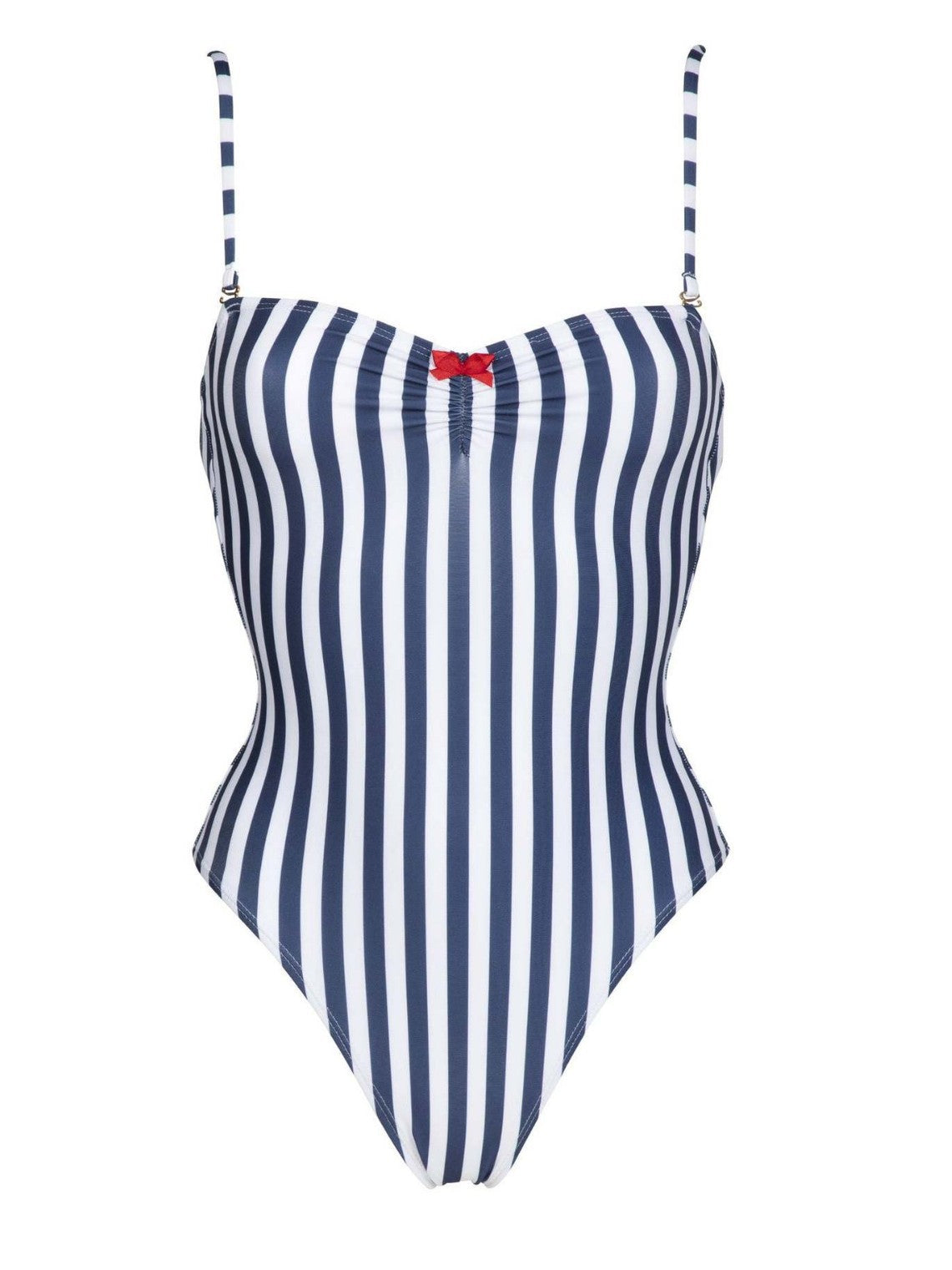 Women’s Nautical Stripe One-Piece Swimsuit