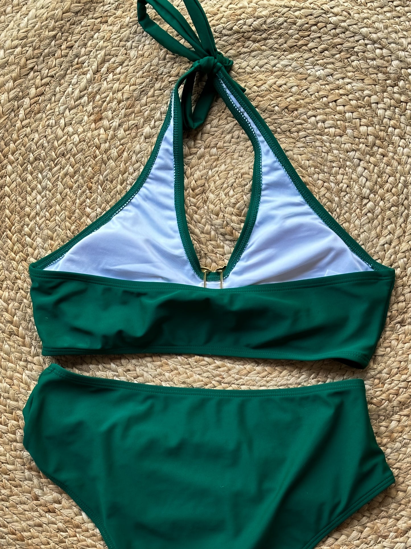 Emerald Green Halter Bikini